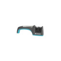 Gardena 8712-20 knife sharpener Pull through knife sharpener Black, Turquoise