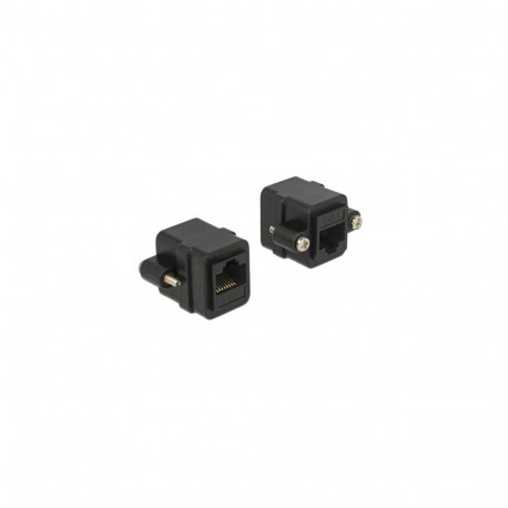DeLOCK 85124 cable gender changer RJ-45 Black