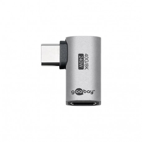 Goobay 74441 cable gender changer USB-C Silver