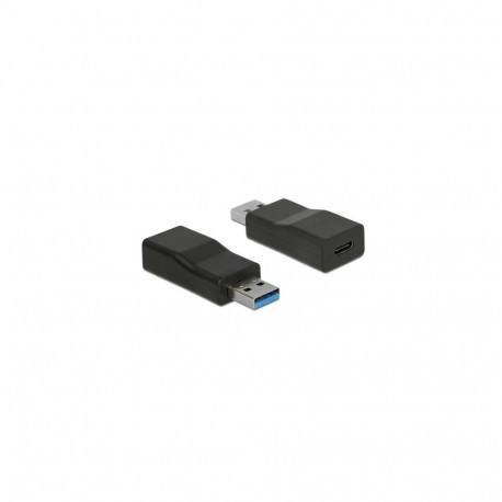 DeLOCK 65696 cable gender changer USB 3.1 Gen 2 Type-A USB 3.1 Gen 2 Type-C Black