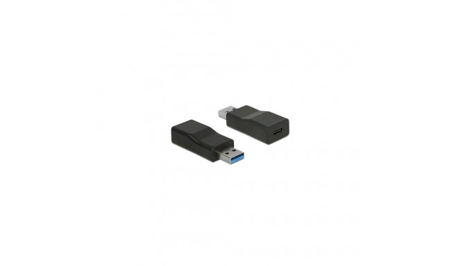DeLOCK 65696 cable gender changer USB 3.1 Gen 2 Type-A USB 3.1 Gen 2 Type-C Black