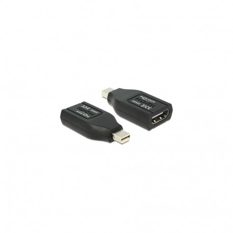 DeLOCK 65552 cable gender changer mini Displayport HDMI Black