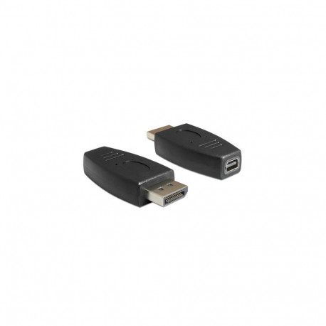 DeLOCK 65237 cable gender changer Displayport mini Displayport Black