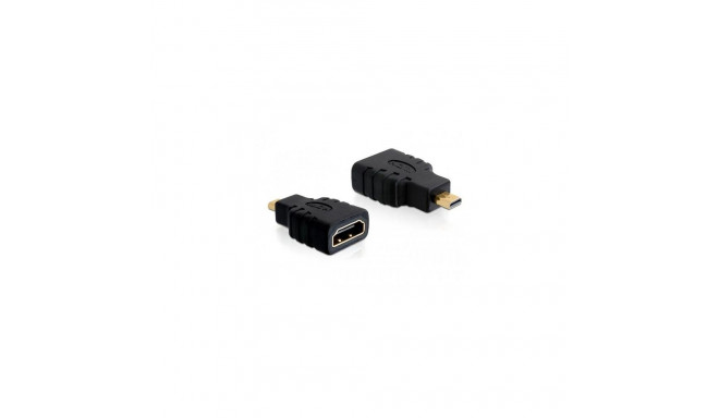DeLOCK HDMI micro D/HDMI A HDMI mirco D Black