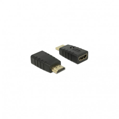 DeLOCK 63320 cable gender changer 1 x HDMI-A 19 pin Black