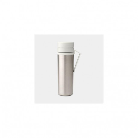 Brabantia 228667 drinking bottle Daily usage 500 ml Stainless steel Grey, Steel