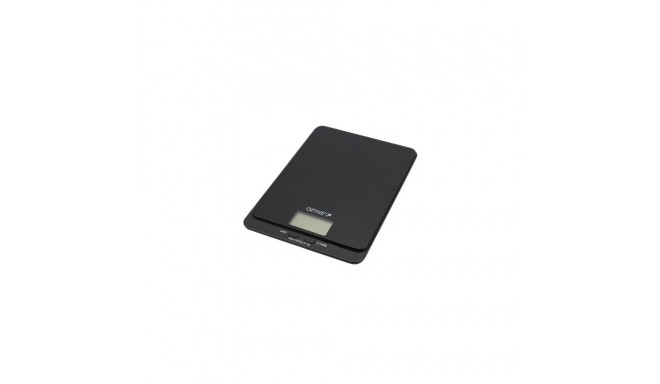 Genie DLS 5 Black Countertop Rectangle Electronic kitchen scale