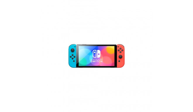 Nintendo Switch OLED portable game console 17.8 cm (7") 64 GB Touchscreen Wi-Fi Black, Blue