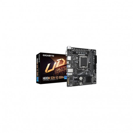 GIGABYTE H610M S2H V3 DDR4 Motherboard - Supports Intel Core 14th CPUs, 4+1+1 Hybrid Digital VRM, up