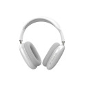 PLATINET WIRELESS HEADPHONES WITH MIC BLUETOOTH SLIM STYLE SILVER-WHITE [46099]