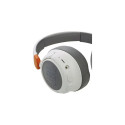 JBL JR460NC Bluetooth Wireless On-Ear Headphones for Kids with Noise Cancellation, White/ Brown EU