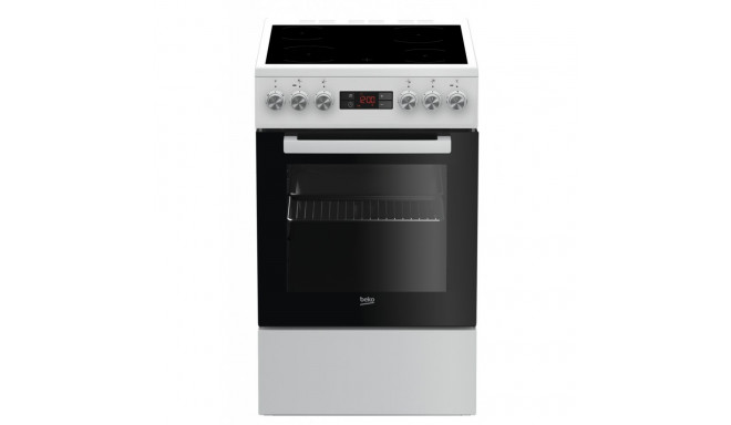 BEKO Electric Cooker FSM57300GW, 50 cm, White