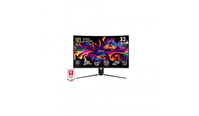 Monitor MPG 321CURX QD-OLED/31.5 cala/LED/UHD/Curv/240/Black