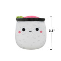 SQUISHMALLOWS Kaheosaline Piiksuv Pehme Koeramänguasi, 9 cm