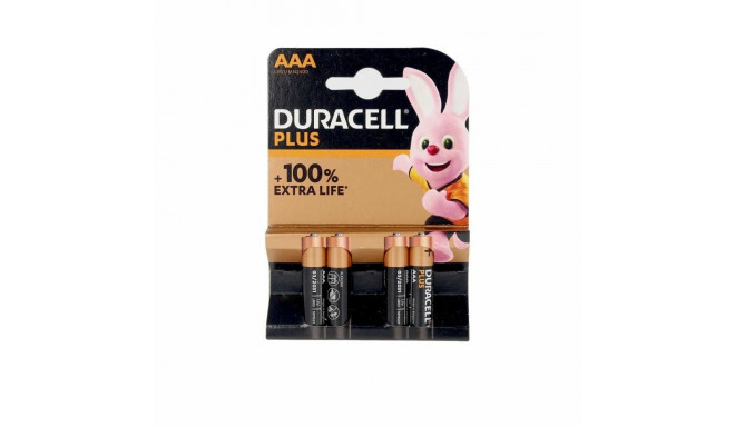Batteries DURACELL Plus LR03 (4 uds)