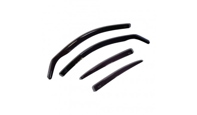 Wind deflector HEKO 25336 4 Pieces Frontal Rear