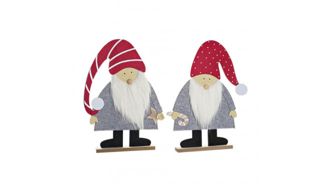 Christmas bauble DKD Home Decor MDF Felt (34 x 6 x 64 cm) (2 Units)