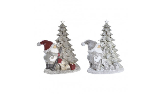 Jõuluehe DKD Home Decor Puu Vaik (15 x 10 x 18 cm) (2 Ühikut)