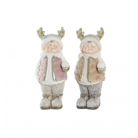 Christmas bauble DKD Home Decor Boys Magnesium (20,5 x 18 x 49,5 cm) (2 Units)