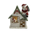 Jõuluehe DKD Home Decor Vaik (16 x 8 x 18,5 cm) (2 Ühikut)