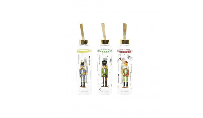 Bottle DKD Home Decor Nutcracker Crystal PVC (550 ml) (3 Units)