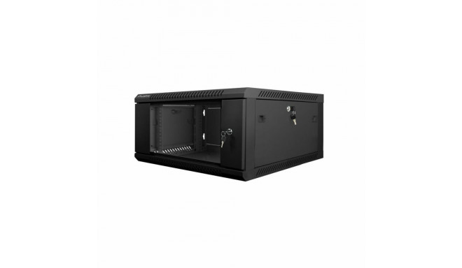 Wall-mounted Rack Cabinet Lanberg WF01-6604-10B 60 x 60 cm 4U
