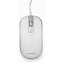 Juhtmega ja Optilise Sensoriga Hiir GEMBIRD MUS-4B-06-WS 1200 DPI