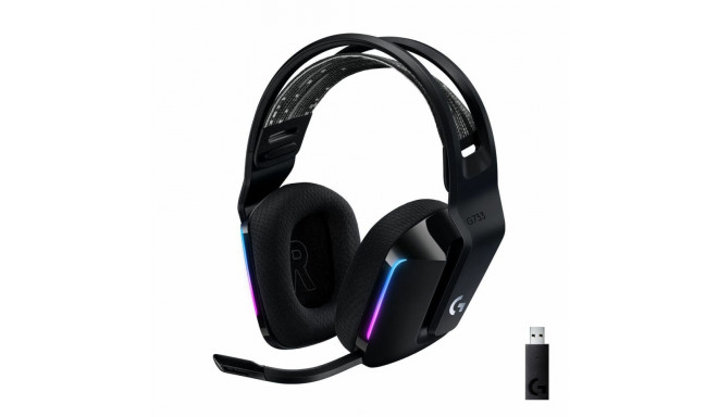 Gaming Headset with Microphone Logitech G733 Lightspeed Headset