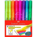 Pimeduses Helendavate Markerite Komplekt Faber-Castell Textliner 38 5 Ühikut