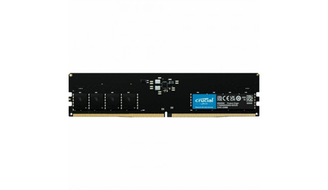 RAM-mälu Crucial CT16G48C40U5 16 GB CL40 DDR5 SDRAM DDR5 4800 MHz