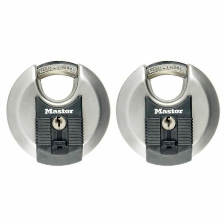 Võtmega tabalukk Master Lock M40EURT (2 Ühikut)