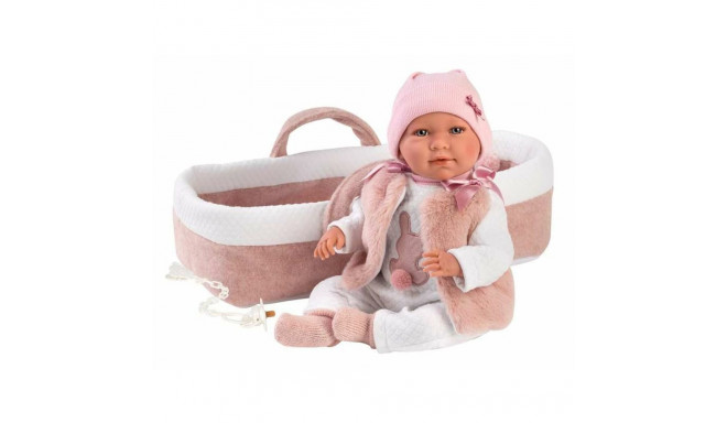 Beebinukk Llorens Mimi Roosa 40 cm Käru