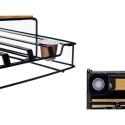 Coffee Capsule Organiser Kinvara W6358S-B NESPRESSO L Brown Black Metal Bamboo 21 x 57 x 8,5 cm Coffee Capsule Organiser Kinvara W6358S-B NESPRESSO L Brown Black Metal Bamboo 21 x 57 x 8,5 cm