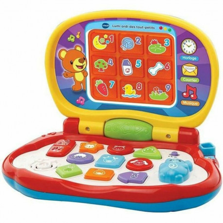 Hariv mäng kolm ühes Vtech Baby Lumi Ordi Toddlers Child Computer (FR)