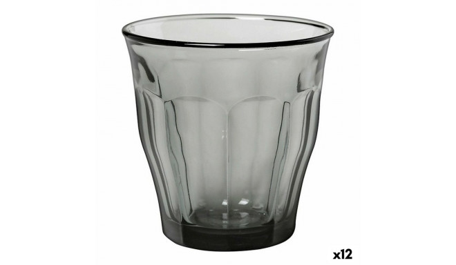 Set of glasses Duralex Picardie Grey 6 Pieces 250 ml (12 Units)