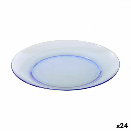 Desserttaldrik Duralex Lys Sinine Ø 19 cm (24 Ühikut)