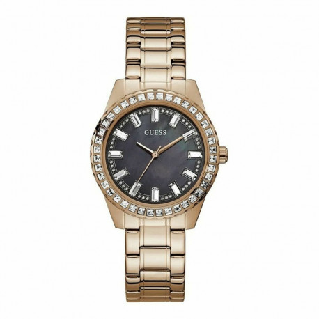 Ladies' Watch Guess GW0111L3 Black Rose Gold
