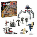 Konstruktsioon komplekt Lego Star Wars 75372 Clone Trooper & Battle Droid Mitmevärviline