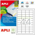 Kleepuvad sildid Apli 1285 100 Lehed 48,5 x 25,4 mm Valge