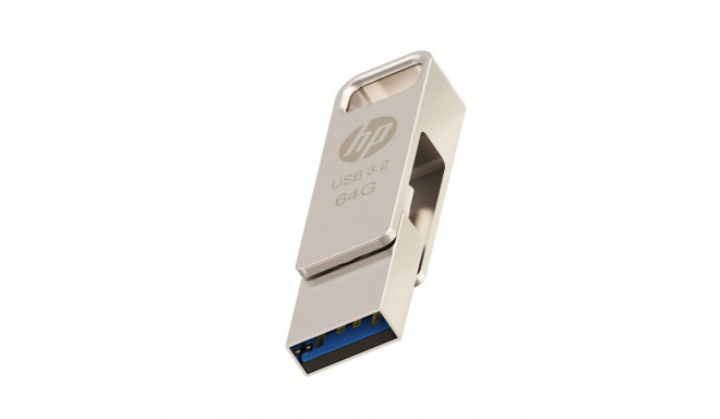 USB-pulk HP X206C Hõbedane 64 GB