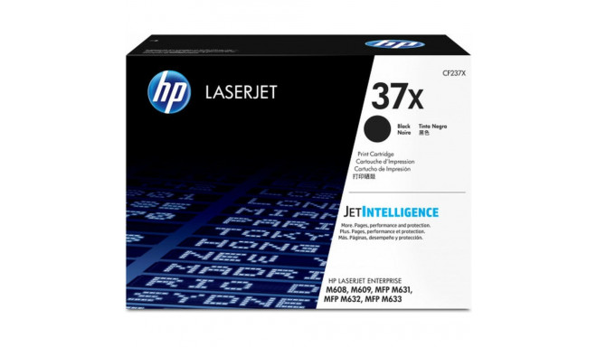 Originaalne Tooner HP CF237X Must