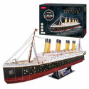 Puidust Laste Pusle CubicFun Titanic 3D 266 Tükid, osad