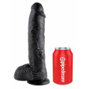 Realistic Dildo Pipedream - King Cock Black