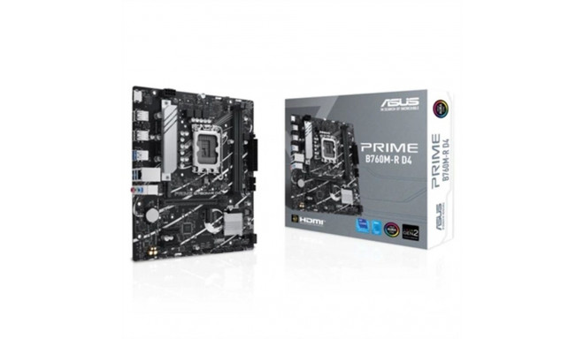 Motherboard Asus PRIME B760M-R D4 Intel B760 LGA 1700