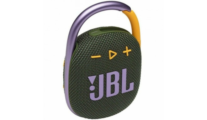 Kaasaskantavad Bluetooth Kõlarid JBL JBLCLIP4GRN Roheline 5 W