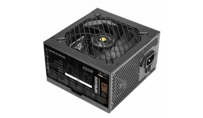 Power supply Mars Gaming MPB650SI ATX 650 W 80 Plus Bronze