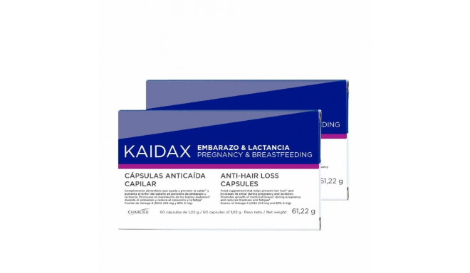 Juuste väljalangemisvastane hooldus Topicrem KAIDAX 60 Kapslid