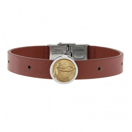 Men's Bracelet Talent Jewels TJA-1-02-01-4-2 Brown