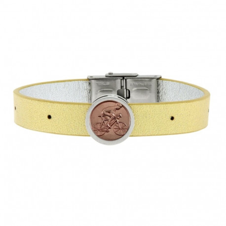 Meeste Käevõru Talent Jewels TJA-1-01-02-3-2 Kollane