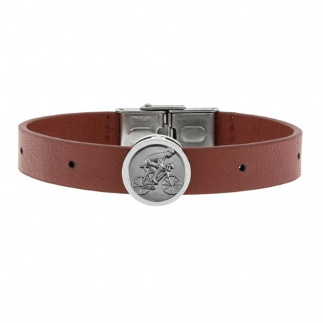 Men's Bracelet Talent Jewels TJA-1-01-03-4-2 Brown